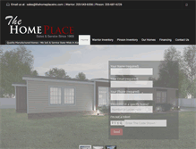 Tablet Screenshot of mail.thehomeplaceinc.com